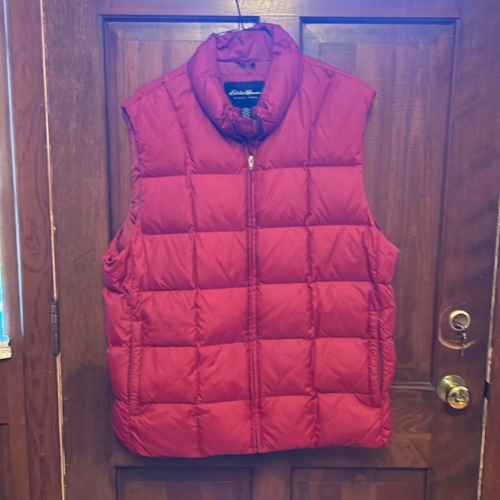 Mens Eddie Bauer Goosedown Vest (NWOT)